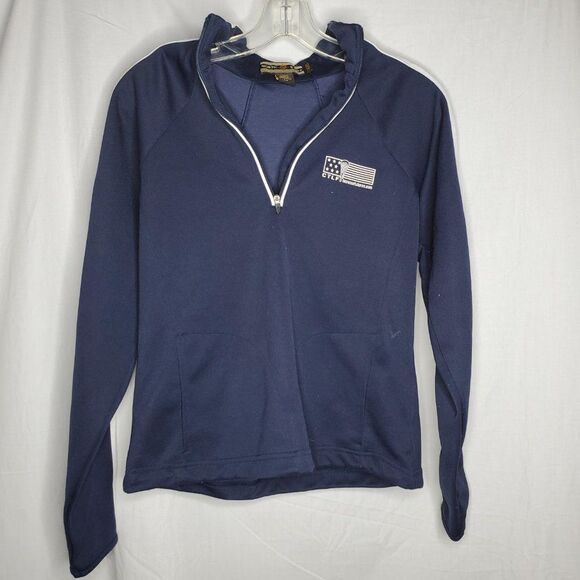 North End CTLF Navy Mock Neck Quarter Zip Jacket #29 Ladies Size Small - Picture 3 of 17